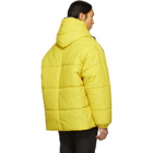 Yves Salomon Yellow Leather Jacket