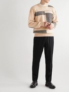 Mr P. - Jacquard-Knit Cashmere-Blend Sweater - Neutrals