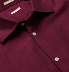 Massimo Alba - Slim-Fit Cotton-Twill Shirt - Burgundy