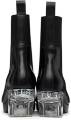 Rick Owens Heeled Silver Boots