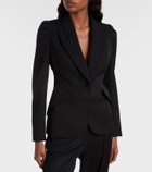 McQueen Single-breasted wool jacket