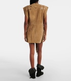 Isabel Marant Dalila fringed suede vest