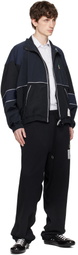 Maison MIHARA YASUHIRO Black Distressed Sweatpants