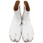 Maison Margiela Off-White Bianchetto Flat Tabi Boots