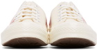 COMME des GARÇONS PLAY Off-White Converse Edition Multiple Hearts Chuck 70 Low Sneakers