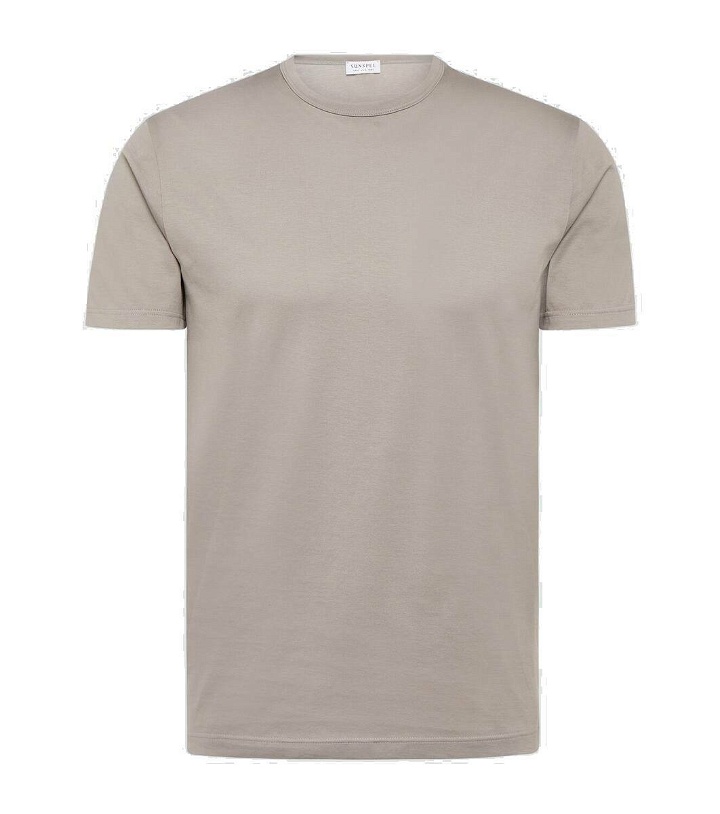 Photo: Sunspel Cotton jersey T-shirt