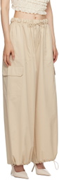 Beaufille Beige Ernst Trousers