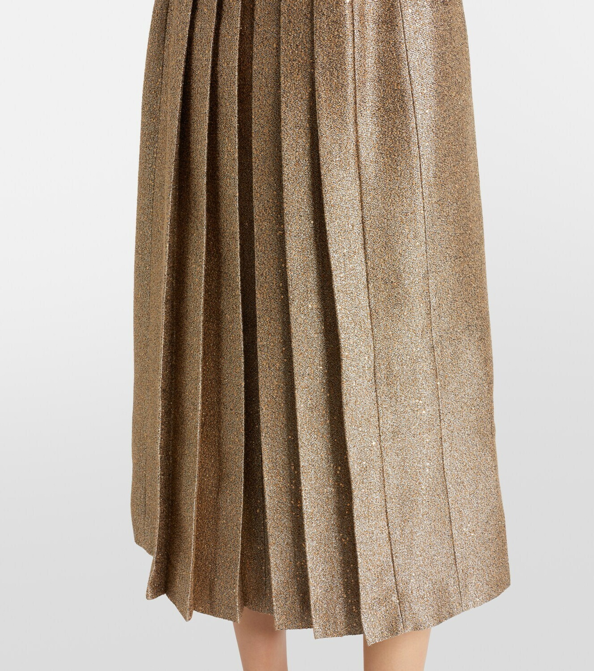 Emilia Wickstead Kalonice belted sequined tweed midi dress