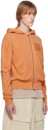 MISBHV Orange Jordan Barrett Edition Zipped Hoodie