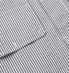 J.Press - Checked Cotton and Silk-Blend Shirt - Blue