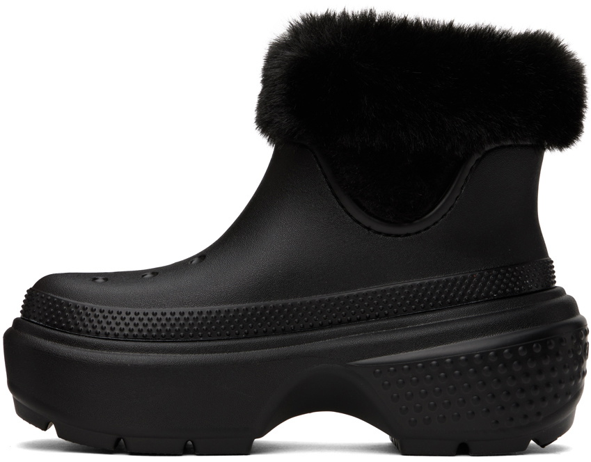 Crocs Black Stomp Boots