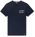 Orlebar Brown - Printed Cotton-Jersey T-Shirt - Navy