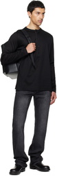 Paul Smith Black Logo Stamp Backpack