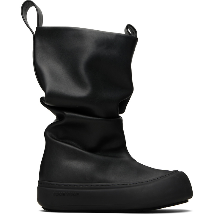 Photo: YUME YUME Black Low Fisherman Chelsea Boots
