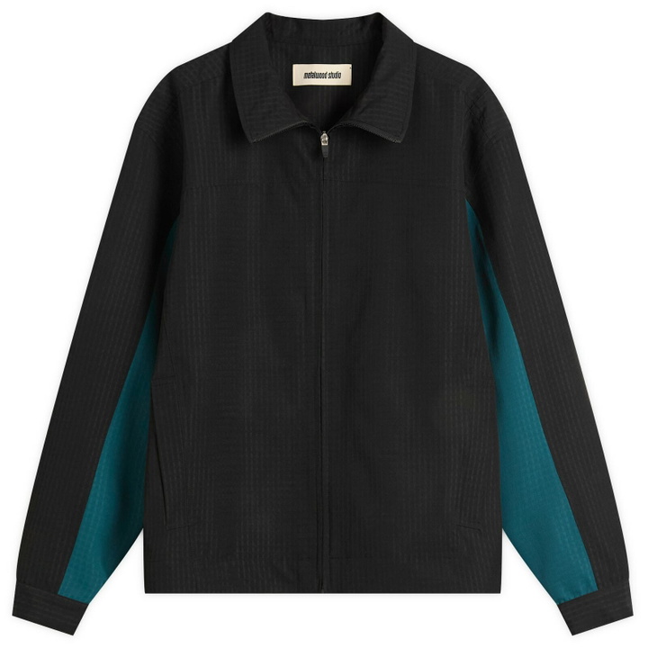 Photo: Metalwood Studio Men's Textured Tour Jacket in Black