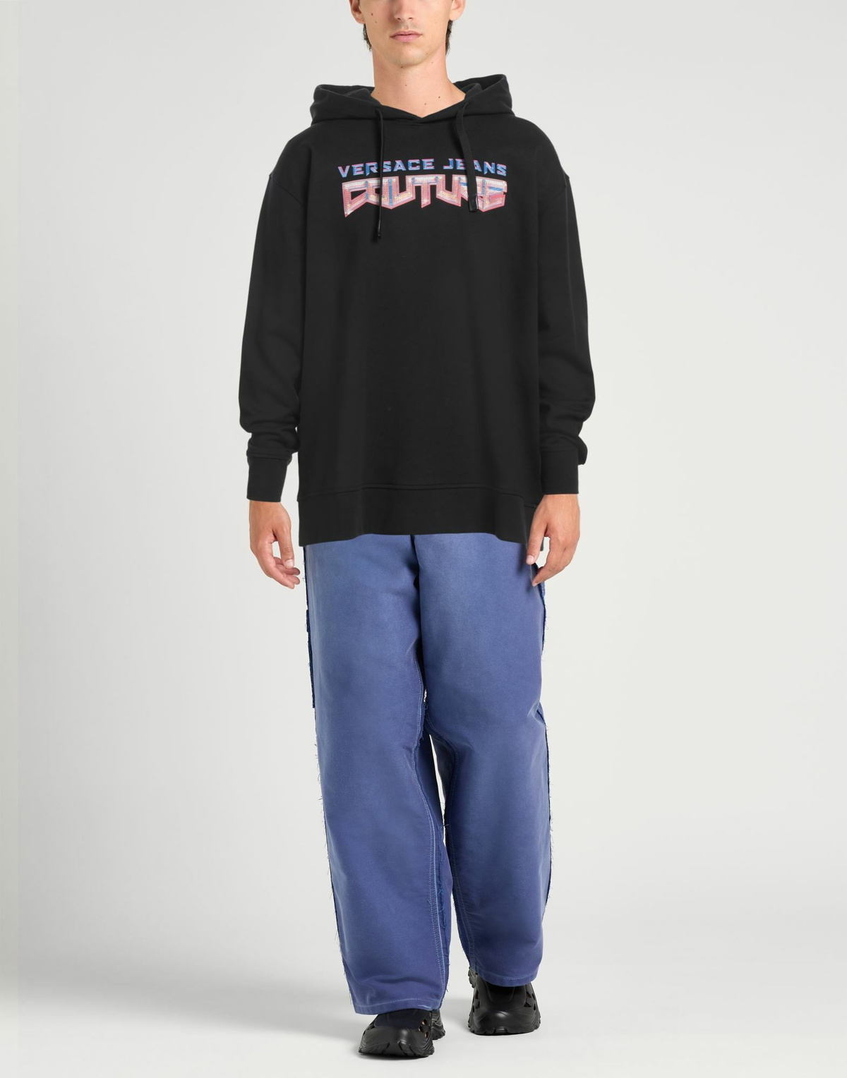 Versace Jeans Couture Mens Sweatshirt in Black