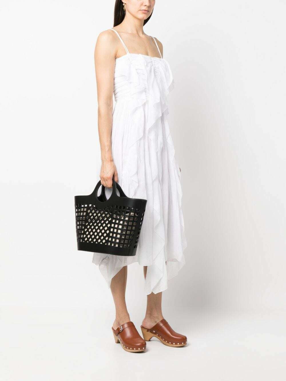HEREU - Colmado Cut-out Leather Tote Bag HEREU