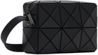 BAO BAO ISSEY MIYAKE Black Cuboid Crossbody Bag