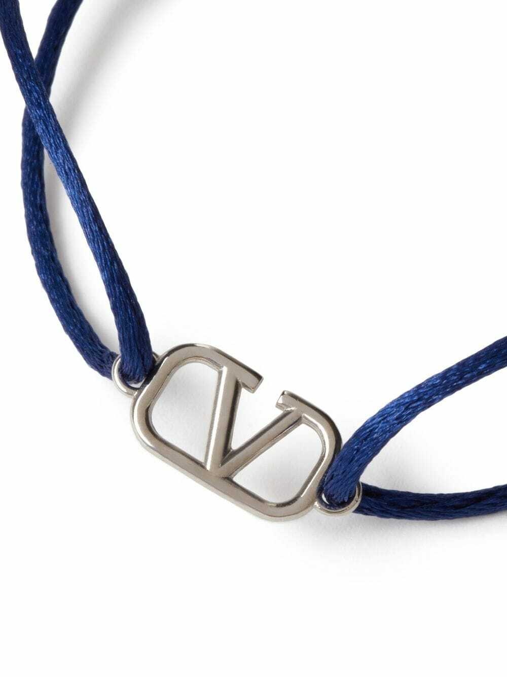 Valentino Garavani Cord Bracelet【関税・送料込】 Valentino Garavani VLogo Signature Cord Bracelet | Red