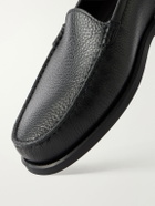 MORJAS - The Venetian Full-Grain Leather Loafers - Black