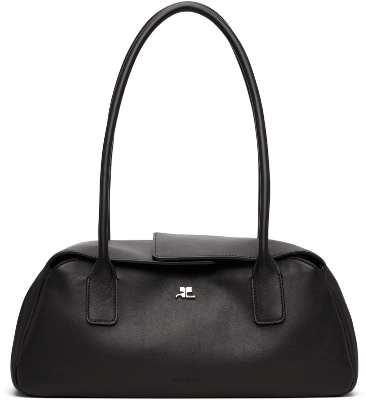 Photo: Courrèges Black Strip Leather Bag