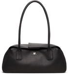 Courrèges Black Strip Leather Bag