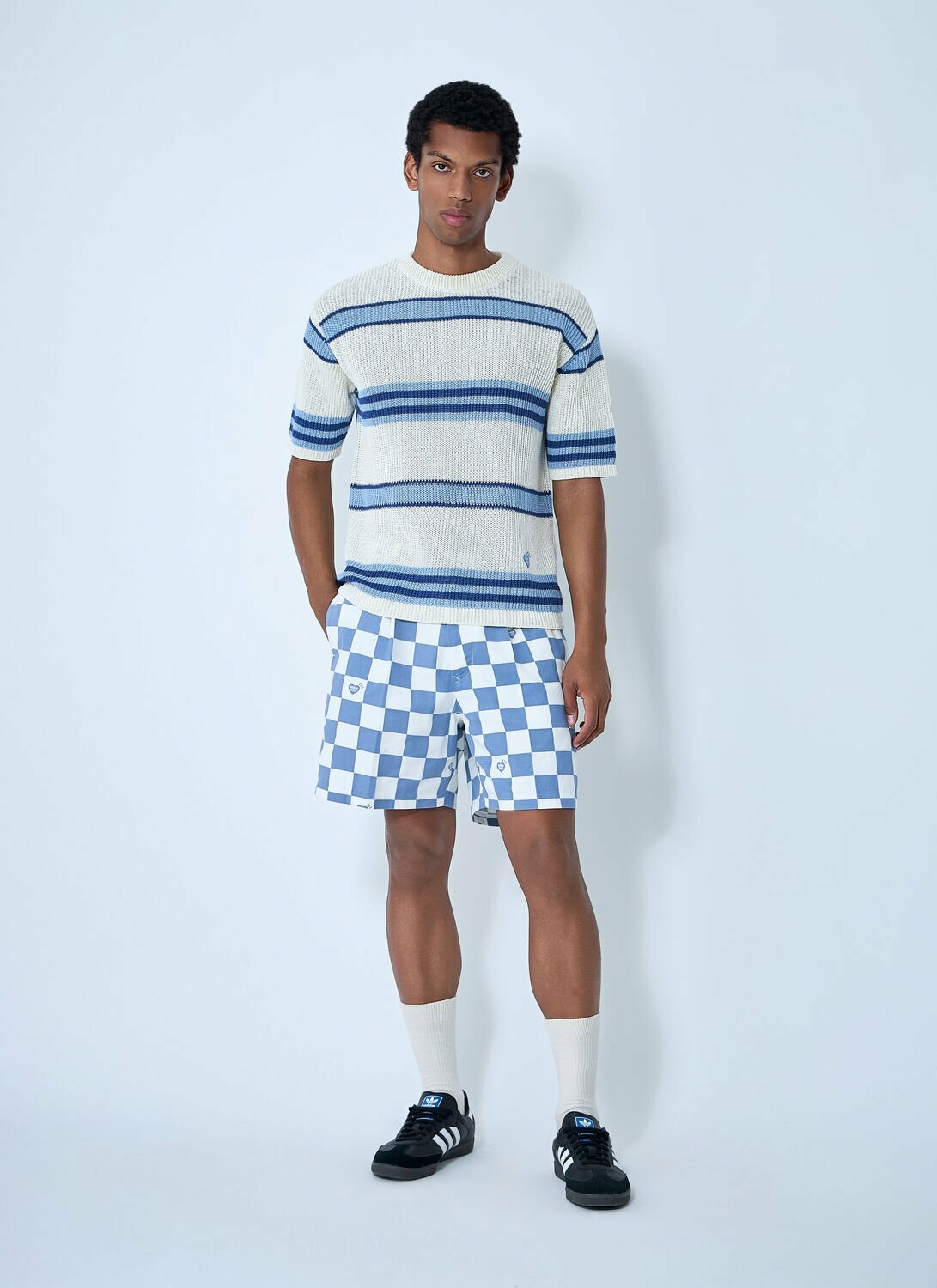 HUMAN MADE Striped Knit Top