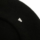 New Era New York Yankees Wool Beret in Black 
