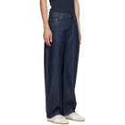 Helmut Lang Navy Wardrobe Jeans