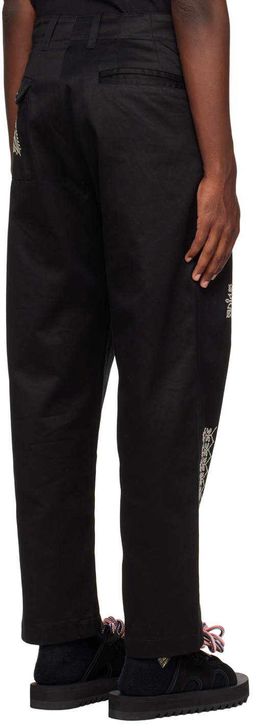 ADISH Black Makhlut Trousers