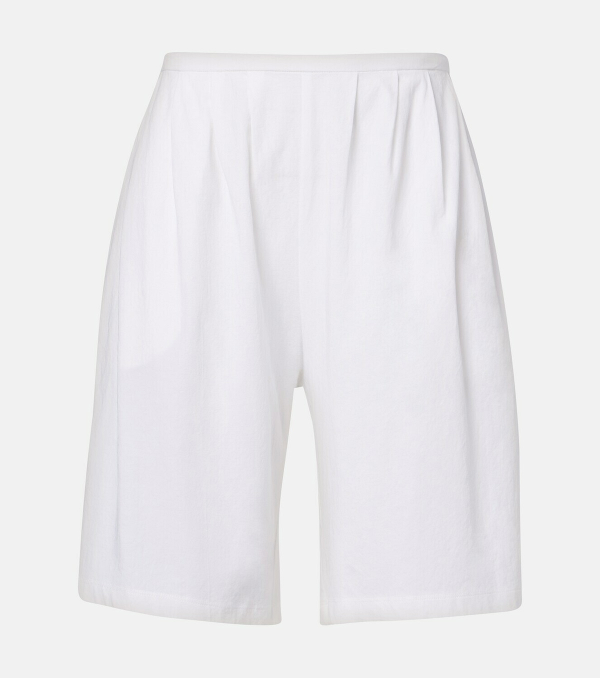 Khaite Poppy cotton Bermuda shorts