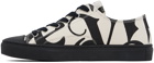 Vivienne Westwood Black & Off-White Plimsoll 2.0 Low Top Sneakers