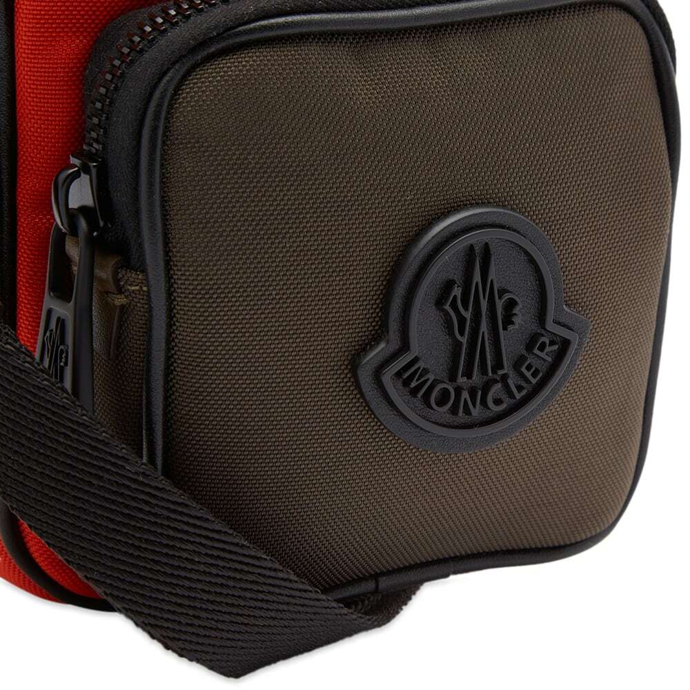 Moncler Men's Yehor Cross Body Bag in Orange Moncler