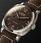Panerai - Radiomir 1940 3 Days Automatic Titanio 45mm Titanium and Leather Watch, Ref. No. PAM00619 - Brown