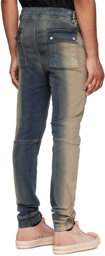 Rick Owens DRKSHDW Gray & Beige Aircut Jeans