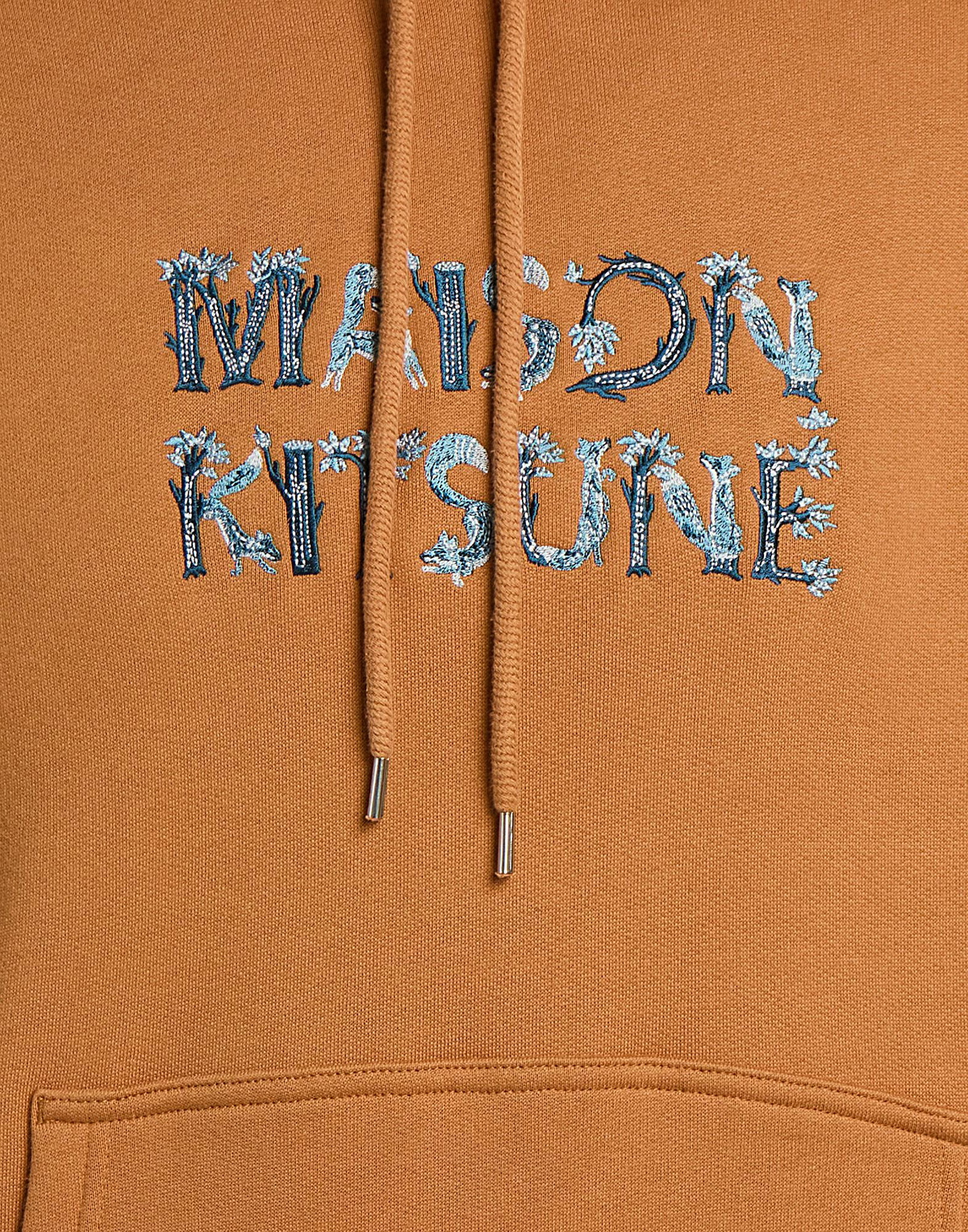 Maison Kitsuné Mens Sweatshirt Camel