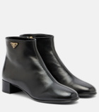 Prada Leather ankle boots