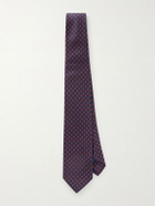 Drake's - 8cm Printed Silk-Twill Tie