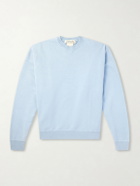 Remi Relief - Cotton-Jersey Sweatshirt - Blue