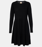 Jardin des Orangers Allude wool and cashmere minidress