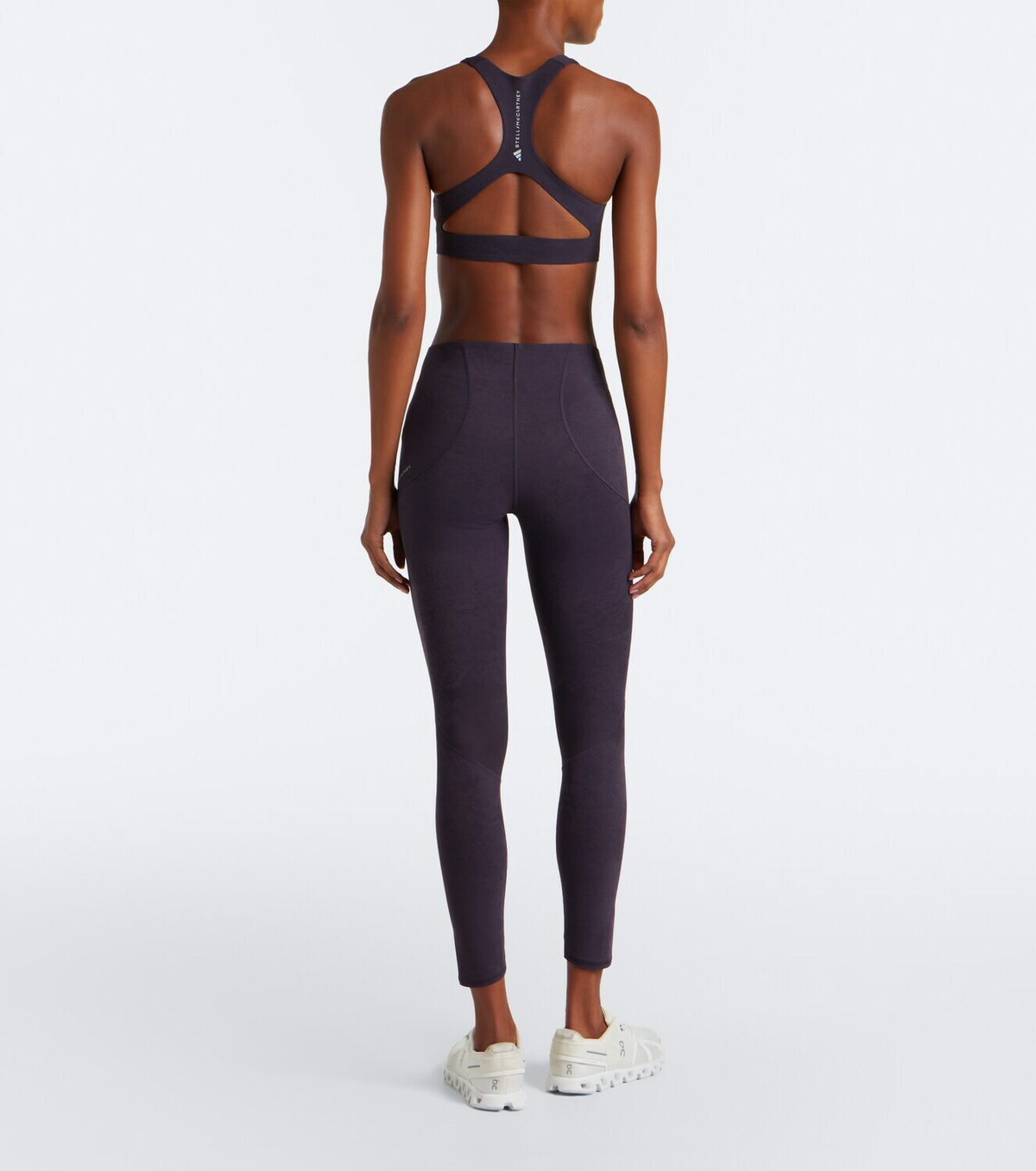 Adidas by Stella McCartney Logo jersey sports bra