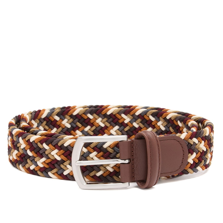 Photo: Anderson's Men's Elastic Woven Belt in Multi