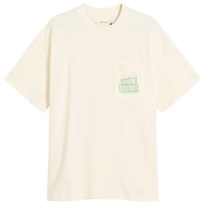Photo: Honor the Gift Men's 88 Block T-Shirt in Bone