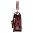 Dolce and Gabbana Pink and Black Small Devotion Bag