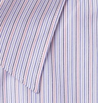 Gabriela Hearst - Blue Reyes Striped Cotton-Poplin Shirt - Blue