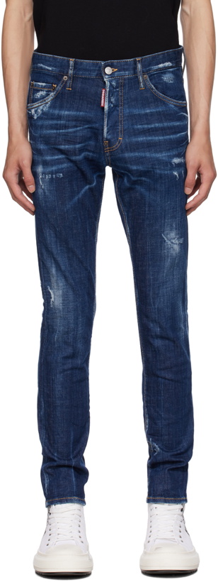 Photo: Dsquared2 Blue Sexy Dean Jeans