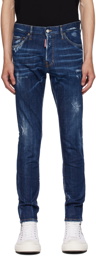 Dsquared2 Blue Sexy Dean Jeans