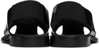HEREU Black Llano Sandals