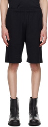 Acne Studios Black Printed Shorts