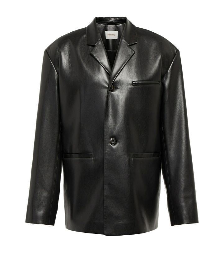 Photo: Nanushka - Sanco faux leather jacket